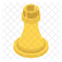 Rook Chess Piece Strategy Icon