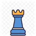 Chess Gambit Rook Icon