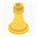 Rook Chess Piece Strategy Icon