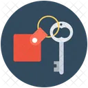 Room Key Keychain Icon