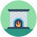 Room Stove Heating Icon