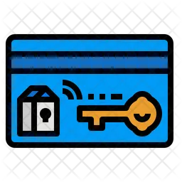 Room Access Card  Icon