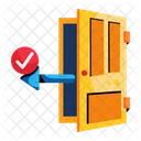 Room Checkout  Icon