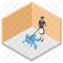 Room Cleaning Services  Icon
