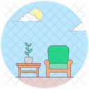 Room Furniture Room Interior Chair Icon