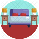 Room Bed Bedroom Icon