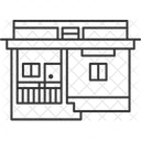 Room Rent Home Icon