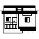 Room Rent Home Icon