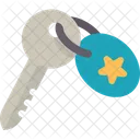 Room Key Hotel Icon