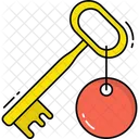 Room Key Door Key Security Icône