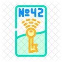 Room Key Hospitality Icon