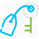 Hotel Key Keycard Icon
