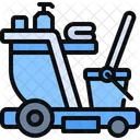 Room Service Cleaning Cart Housekeeping Icon