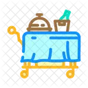 Room Service Hospitality Icon