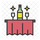 Room Service Trolley  Icon