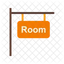 Room Signboard Sign Icon