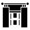 Room Window Room Interior Window Curtains Icon