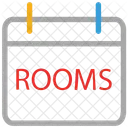 Rooms Info Signboard Icon