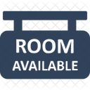 Rooms Available Rooms Signboard Hanging Board Icon