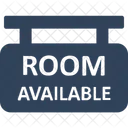 Rooms Available Rooms Signboard Hanging Board Icon