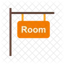 Rooms Sign  Icon