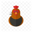 Rooster Chicken Hen Icon