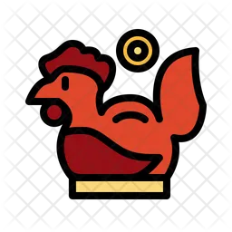 Rooster Bank  Icon