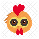 Cock Mask Bird Icon