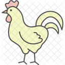 Rooster Crowing Rooster Crowing Icon