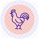 Rooster Crowing Rooster Crowing Icon