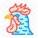 Rooster Animal Zoo Icon