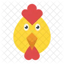 Rooster Head  Icon