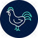 Rooster Bird Farm Icon