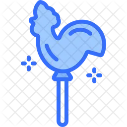 Rooster Lollipop  Icon