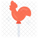Rooster Lollipop  Icon