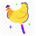 Confectionery Item Rooster Lollipop Lollipop Candy Icon