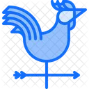 Rooster Weather Vane  Icon