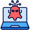 Rootkit Laptop Internet Icon
