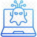 Rootkit Laptop Internet Icon