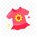 Ropa de niña  Icono