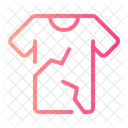 Ropa desgarrada  Icono