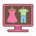 Ropa virtual  Icono