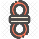Rope Knot Line Icon