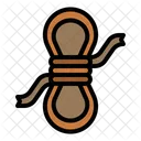 Rope Camping Climbing Icon