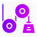 Rope And Pulley Pulley Equipment Icon