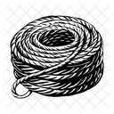 Rope Coil Knotted Twine Icon