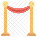 Red Carpet Entry Ramp Entrance Icon