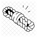 Rope Cord Jute Rope Icon