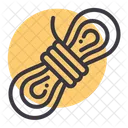 Rope Camping Mountaineering Icon