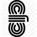 Rope Mountaineering Climbing Icon